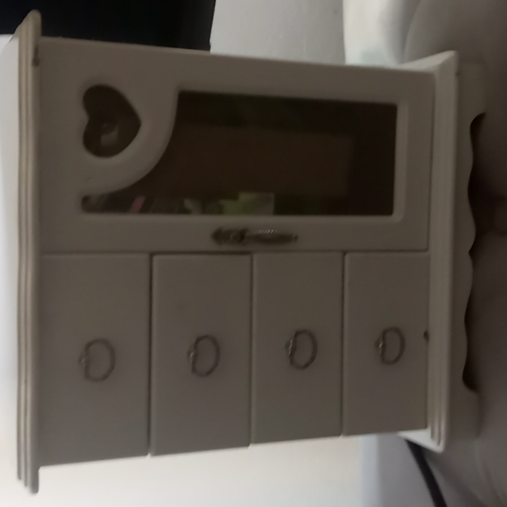White jewelry box